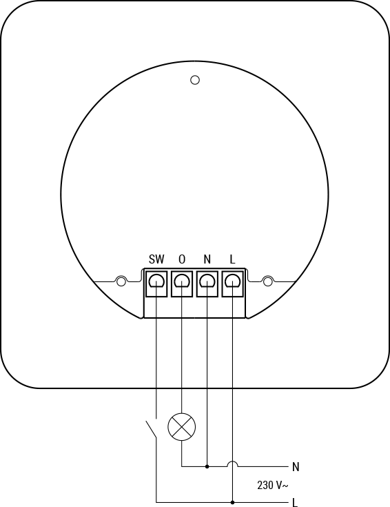 Shelly Wall Display Wiring