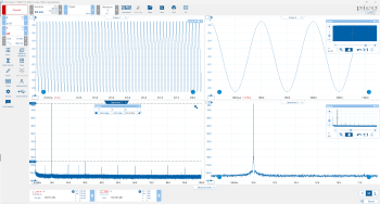 Screenshot of PicoScope software's advanced display